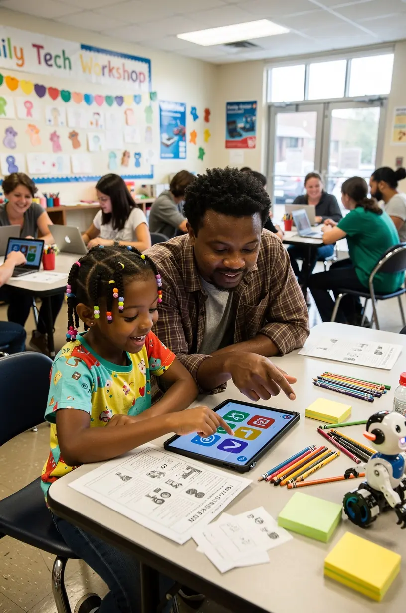 Person meditating with digital devices around them
