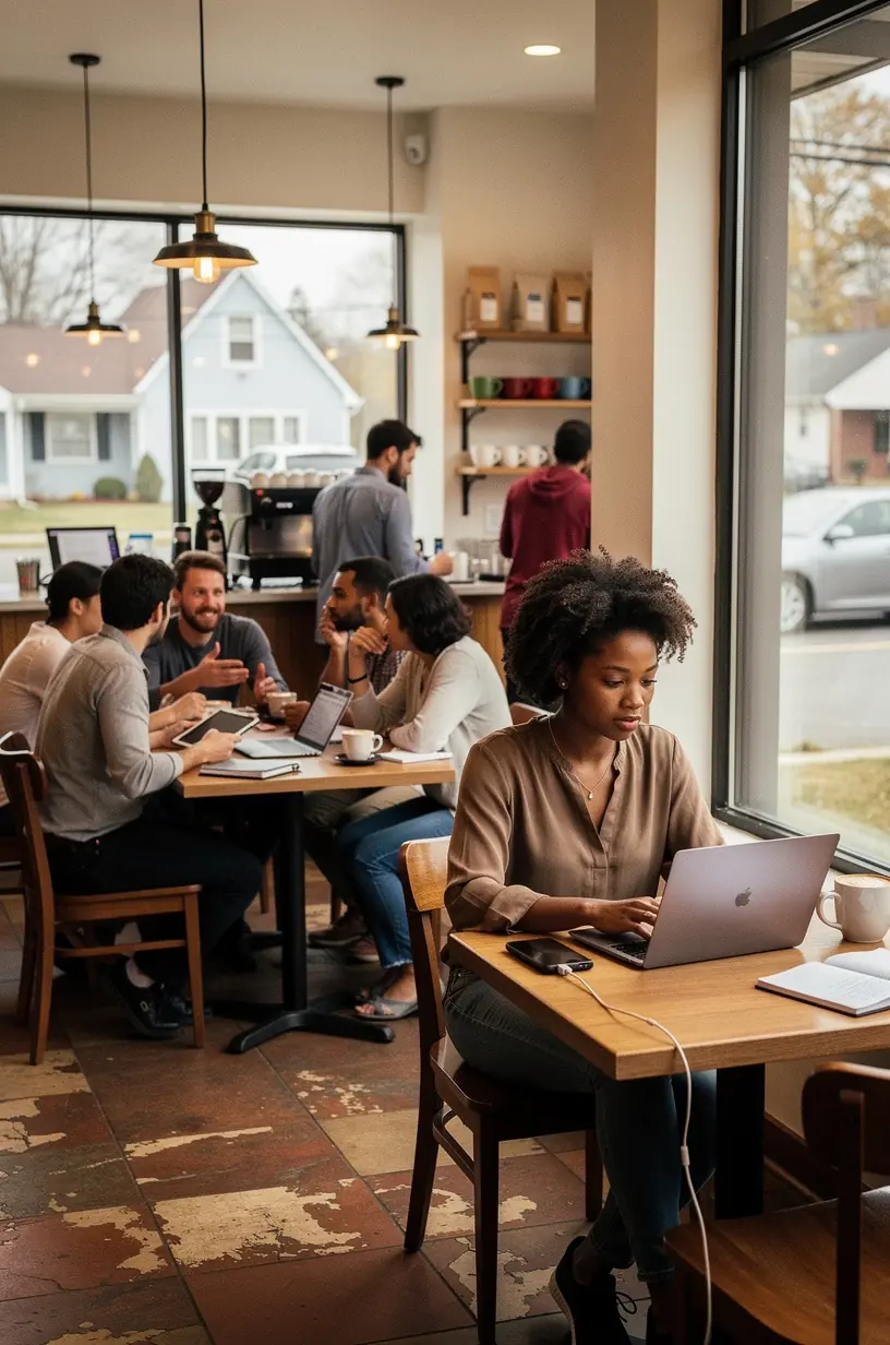 Minimalist workspace illustrating digital decluttering methods